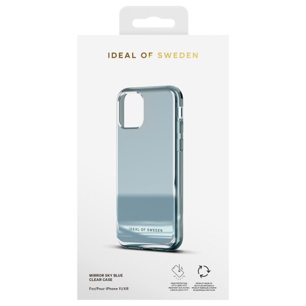 iDeal of Sweden Mirror Case Apple iPhone 11 / Xr - Sky Blue