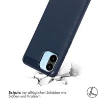 imoshion Brushed Back Cover Xiaomi Redmi A1 / A2 - Dunkelblau