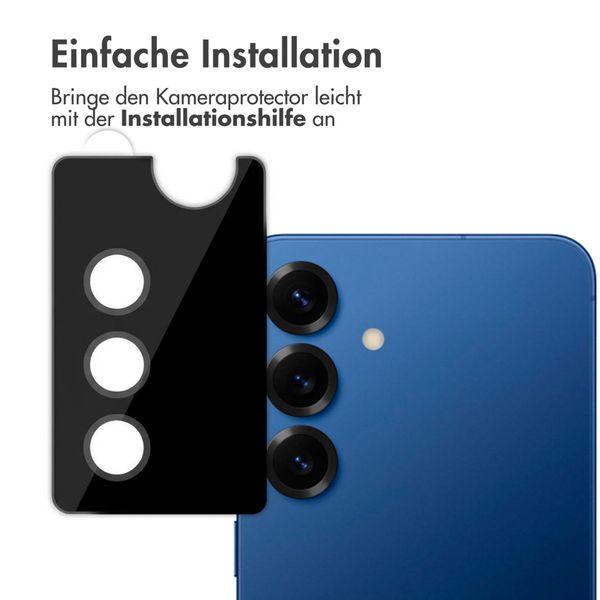 imoshion 2er-Pack Objektivschutz für Kamera für das Samsung Galaxy S25 - Navy