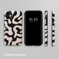 Selencia Vivid Back Cover Apple iPhone 11 - Art Wave Black