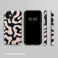 Selencia Vivid Tough Back Cover für das iPhone 11 - Art Wave Black