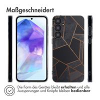 imoshion Design Hülle für das Samsung Galaxy A55 - Black Graphic