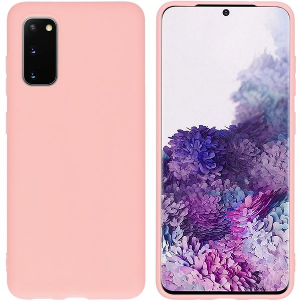 imoshion Color TPU Hülle Rosa für das Samsung Galaxy S20