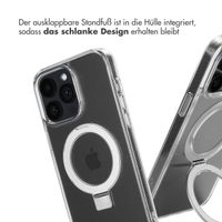 Accezz Ring Stand Backcover mit MagSafe für das Apple iPhone 14 Pro Max - Transparent