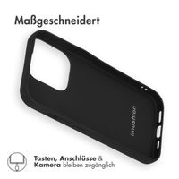 imoshion TPU Color Cover Apple iPhone 15 Pro - Schwarz