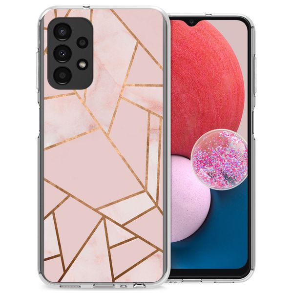 imoshion Design Hülle für das Samsung Galaxy A13 (4G) - Pink Graphic