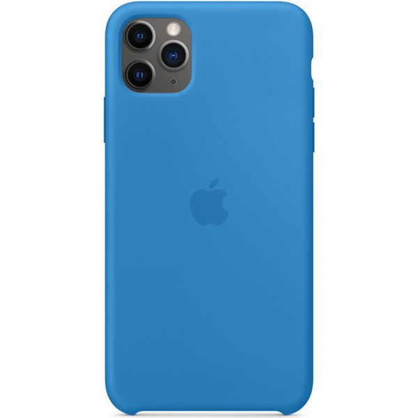 Apple Silikon-Case für das iPhone 11 Pro Max - Surf Blue