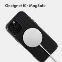 Accezz Lite Backcover mit MagSafe | Fluted | Apple iPhone 16 Pro Max - Schwarz