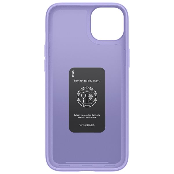 Spigen Thin Fit™ Hardcase für das Apple iPhone 15 - Iris Purple