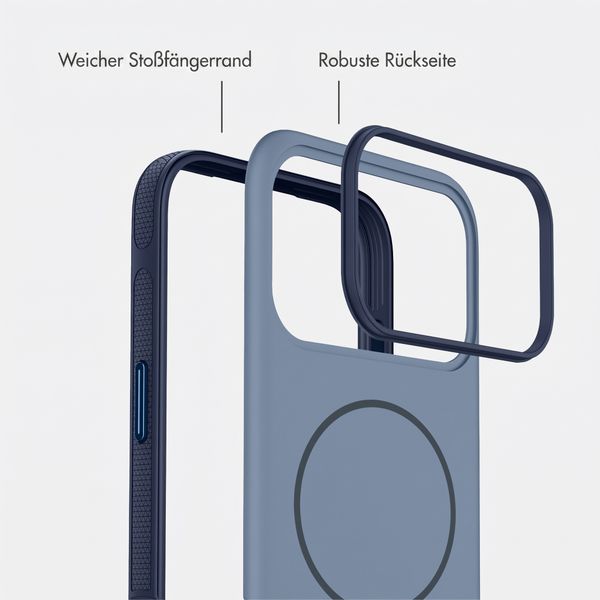 imoshion Color Backcover mit Thin MagSafe Ring Apple iPhone 17 Pro - Dunkelblau