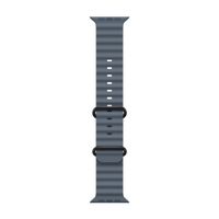 Apple Ocean Armand für das  Apple Watch Series 1 t/m 11 / SE / Ultra (44/45/46/49 mm) - Anchor Blue / Black Titanium