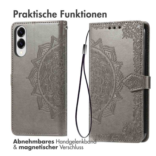 imoshion Mandala Klapphülle Motorola Moto G56 - Grau