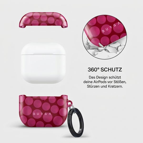 Burga Hardcase Hülle Apple Airpods 4 - Reset Button