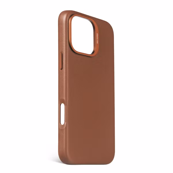 Decoded Leather Backcover MagSafe Apple iPhone 16 Pro Max - Tan