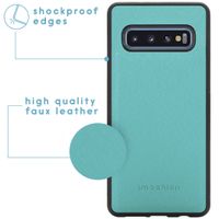 imoshion Luxuriöse Portemonnaie-Klapphülle Samsung Galaxy S10 - Türkis