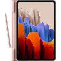 Samsung Original Klapphülle für das Samsung Galaxy Tab S8 Plus / S7 Plus / S7 FE 5G - Rosa