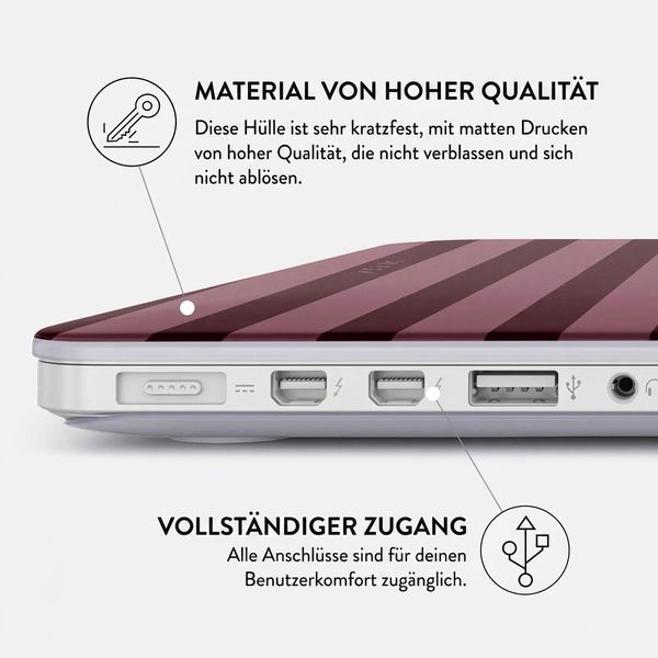 Burga Hardshell Hülle Apple MacBook Air 15 Zoll (2023 / 2024 M3 / 2025 M4 / 2026 M5) - Spellbound
