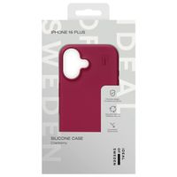 iDeal of Sweden Silikon Case für das Apple iPhone 16 Plus - Cranberry