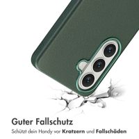 Accezz MagSafe Leather Backcover Samsung Galaxy S26 Plus - Cedar Green