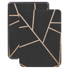 imoshion Design Slim Hard Case Klapphülle Kobo Clara HD - Black Graphic