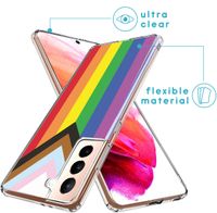 imoshion Design Hülle für das Samsung Galaxy S21 FE - Rainbow flag