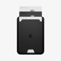 Spigen Magnetischer Kartenhalter Valentinus für Samsung Magnetic Case - 3 Karten - Black