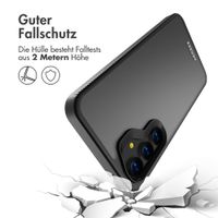 Accezz Rugged Frosted Back Cover Samsung Galaxy A55 - Schwarz