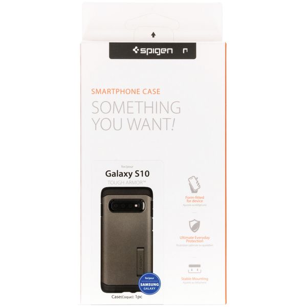 Spigen Tough Armor™ Case Grau für das Samsung Galaxy S10