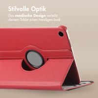 imoshion 360° drehbare Klapphülle Samsung Galaxy Tab A11 Plus - Rot