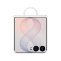 Samsung Silicone Magnet Cover Ring Samsung Galaxy Z Flip 8 - White