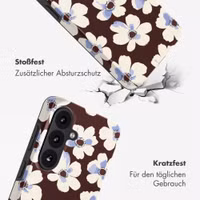 Selencia Vivid Back Cover Samsung Galaxy S26 - Choco Flower Pop