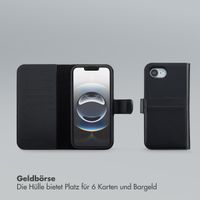 Selencia Olyn Abnehmbare Bookcase mit MagSafe Apple iPhone 16e - Schwarz