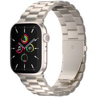 imoshion Edelstahlarmband für das Apple Watch Series 1 bis 9 / SE (38/40/41 mm) | Series 10 (42 mm) - Starlight