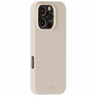 Holdit Silicone Case für das Apple iPhone 16 Pro - Light Beige