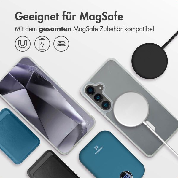 imoshion Color Guard Back Cover mit MagSafe für das Samsung Galaxy S24 Plus - Weiß