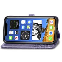 Mandala Klapphülle Apple iPhone 12 (Pro) - Violet