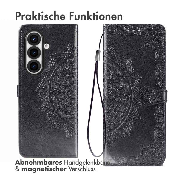 imoshion Mandala Klapphülle Samsung Galaxy Fold 7 - Schwarz