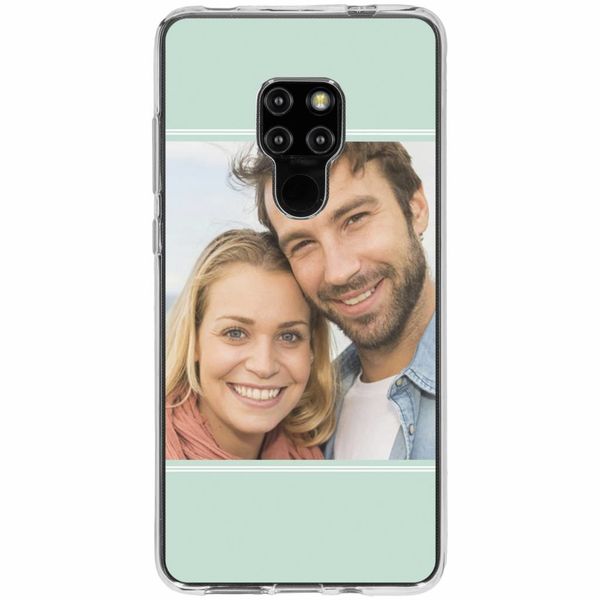 Gestalte deine eigene Huawei Mate 20 Gel Hülle - Transparent