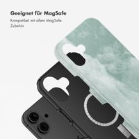 Selencia Vivid Rückabdeckung mit MagSafe iPhone 16 - Marble Grayed Jade