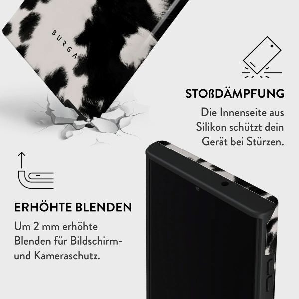 Burga Tough Back Cover für das Samsung Galaxy S23 Ultra - Achromatic