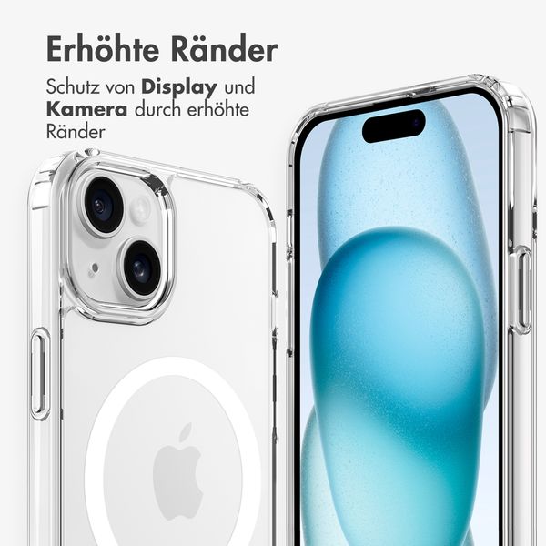 imoshion MagSafe Hülle mit abnehmbarem Band Apple iPhone 15 - Transparent
