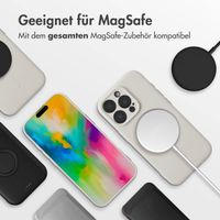 imoshion Color Back Cover mit MagSafe für das iPhone 16 Pro - Beige