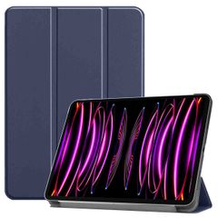 imoshion Trifold Klapphülle Apple iPad Pro 12.9 (2018/2020/2021/2022) - Dunkelblau