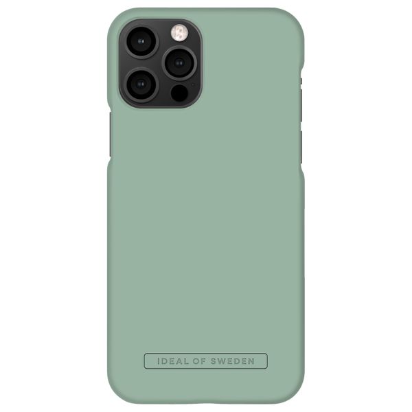 iDeal of Sweden Seamless Case Back Cover für das iPhone 12 (Pro) - Sage Green