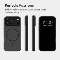 imoshion Color Backcover mit Thin MagSafe Ring Apple iPhone 18 Pro / 17 Pro - Schwarz