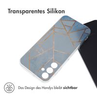 imoshion Design Hülle Samsung Galaxy A15 (5G/4G) - Blue Graphic