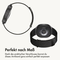 imoshion Mailändische Magnetarmband für Samsung Galaxy Watch Ultra 2 (2026) / Ultra (2024/2025) - Schwarz