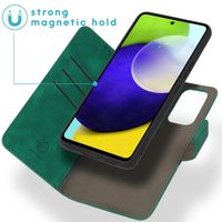 imoshion Entfernbare 2-1 Luxus Klapphülle Samsung Galaxy A53 - Dunkelgrün