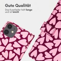 imoshion Design Klapphülle Apple iPhone 12 (Pro) - Hearty Blush