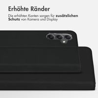 Accezz Wallet TPU Klapphülle Samsung Galaxy A34 (5G) - Schwarz